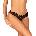 Obsessive Roxelia Crotchless Thong Black XS/S