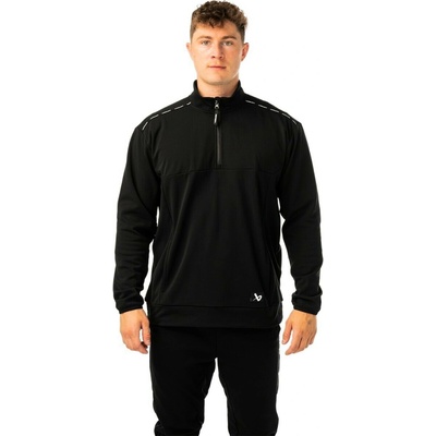 Bauer Team Fleece 1/2 Zip Hoodie Black