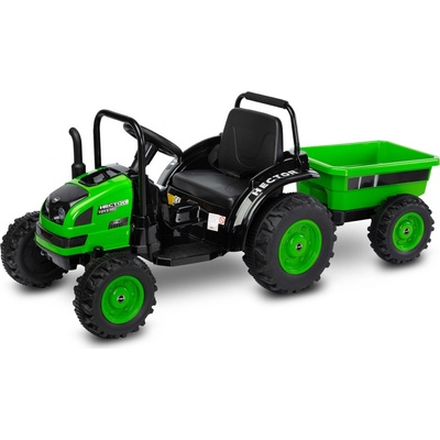 Toyz Traktor Hektor na akumulátor 2x 45W zelená