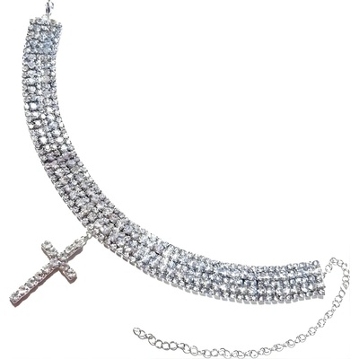 Harahu Dámsky Náhrdelník KR-38901 Strieborná