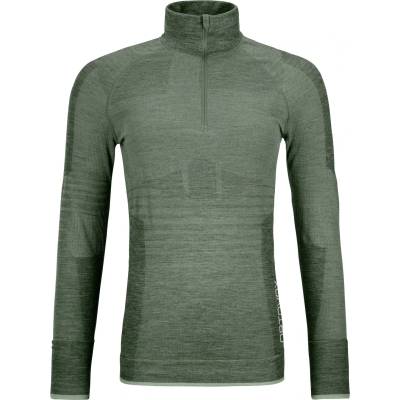 Ortovox Дамско мериносово термобельо Ortovox Women's 230 Competition Zip Neck Merino base layer - Arctic Grey - размер XS (115-1531-0411)