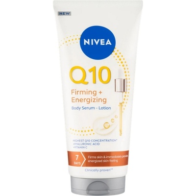 NIVEA Zpevňující energizující tělové sérum Q10 200 ml