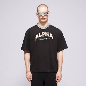 Alpha Industries Тениска College T мъжки Дрехи Тениски 14650103 Черен M (14650103)