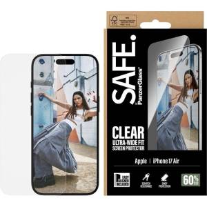 Panzer Стъклен протектор PanzerGlass - Safe EasyAligner, iPhone 17 Air, прозрачен (5715685025884)