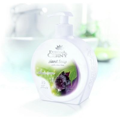Eurona tekuté mýdlo s aloe vera koncentrované Black Grape 400 ml