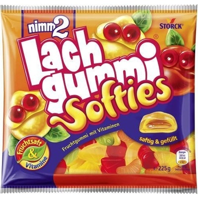 Nimm2 Lach gummi Softies ovocné s vitamíny 225 g