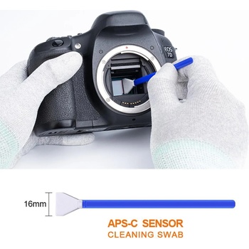 K&F Concept Тампони за почисване APS-C сензор 16mm K&F / 10 бр (5500019 -119Е)