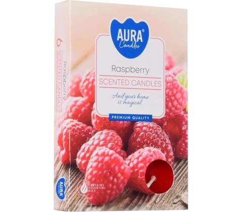 Bispol Aura Raspberry 6 ks