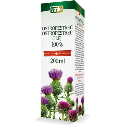 VRD Ostropestřec 100% olej 200 ml