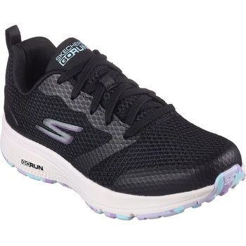 Skechers Детски маратонки Skechers Circular Mesh Lace Up W Marbled Rub Slip On Trainers Girls - Black/Lavender