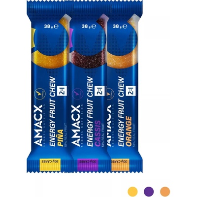 Amacx Energy Fruit Chew energetická tyčinka 38 g