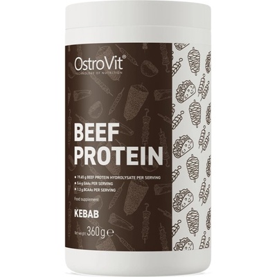 OstroVit Beef Protein Kebab | Телешки протеин хидролизат с вкус на дюнер [360 грама] Кебаб