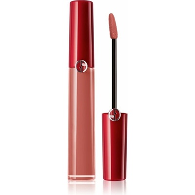 Armani Lip Maestro Liquid Lipstick dlouhotrvající tekutá rtěnka 214 Peachy Brown 6,5 ml