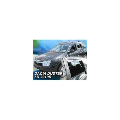 Veterné clony - ofuky okien - Dacia Duster, 5 dver., 2010-, predné + zadné