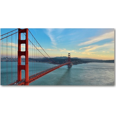 Foto-obraz fotografie na skle Most San Francisco 100x50 cm