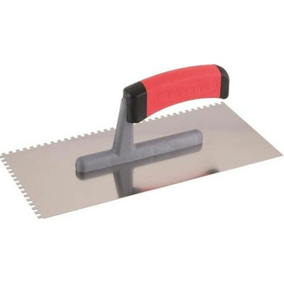 Hladítko nerez zub 4mm 280x130 gum.ruč.