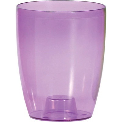 Prosperplast Květináč COUBI ORCHID fialový transp. 16 cm