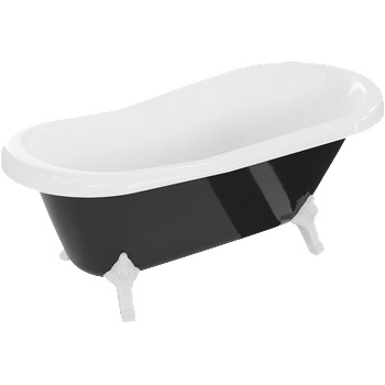 Mexen Retro 150x73 cm black/white/white (53251507375-20)