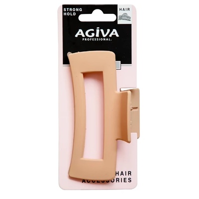 AGIVA Pro шнола за коса - мат бежов 10.5 см (579:)