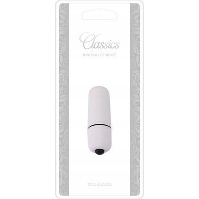 Toyz4lovers Vibrátor biely ABS 5,5 cm