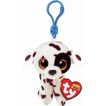 TY Toys Ключодържател TY Toys Beanie Boos - Далматинец Luther, 8.5 cm (TY35254)