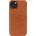 Krusell Гръб Krusell Leather Cover за iPhone 13 mini - Cognac