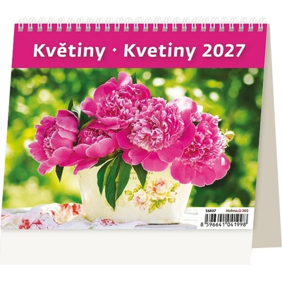 Stolový Kvetiny 2027