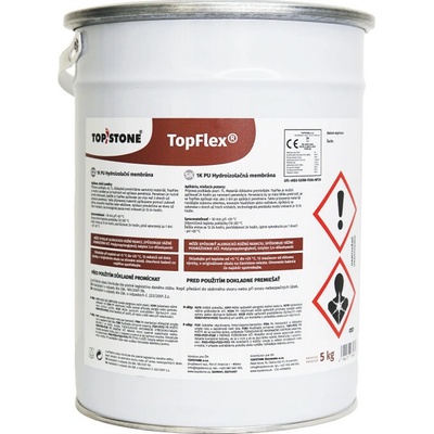 TOPSTONE TopFlex Tekutá jednozložková polyuretánová hydroizolácia 5 kg