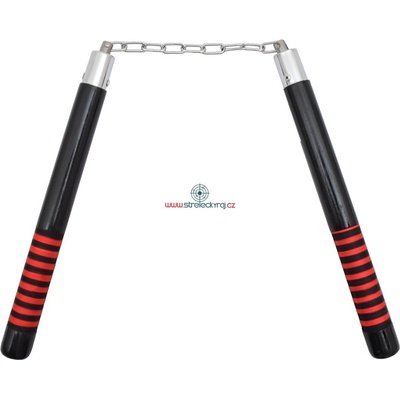 Nunchaku Red / Black 257 – Zboží Mobilmania