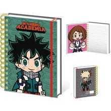 Chibi My Hero Academia Blok krúžkový A5