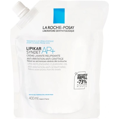 La Roche-Posay Lipikar Syndet AP+ почистващ крем-гел против възпаление и сърбеж 400ml