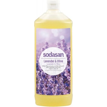 Sodasan BIO tekuté mydlo na ruky Levanduľa 1 l