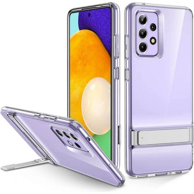 ESR Air Shield Boost Case - удароустойчив хибриден кейс с вградена поставка за Samsung Galaxy A52 (прозрачен)