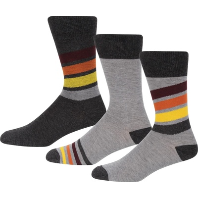 Wrangler Чорапи Wrangler Socks 3pk Sn99 - C Mrl/GM/LGrM