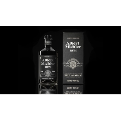 Albert Michler Jamaica Dark Rum 40% 0,7 l (holá láhev)
