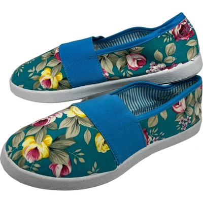 Sport dámske modré slip on tenisky modrá