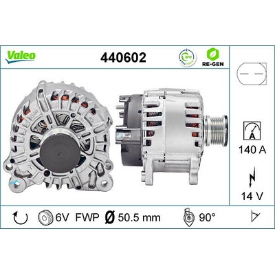 Alternátor VALEO 440602