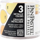 PanPastel Metallics Basic sada pastelov 3 ks