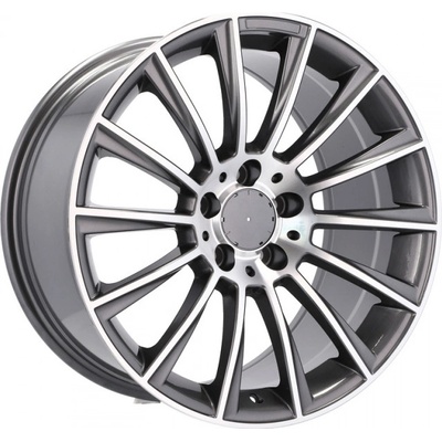 Racing Line RBY1048 7x16 5x112 ET45 graphite polished