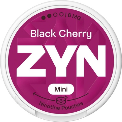 ZYN BLACK CHERRY 6 mg 20 sáčků – Zboží Dáma