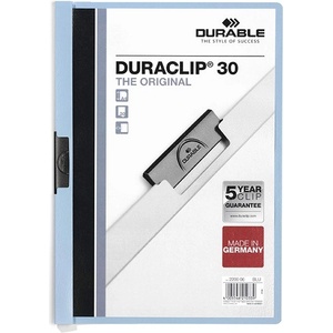 DURABLE Клипборд DURABLE Duraclip A/4 до 30 листа, син 220006 (220006)