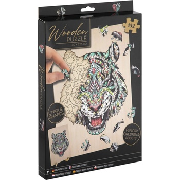 GRAFIX Obrysové Tygr 135 dielov