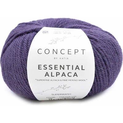 ESSENTIAL ALPACA Katia Farby ESSENTIAL ALPACA: 99 tmavá fialová