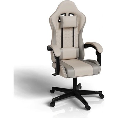 InternetovaZahrada HyperSeat béžová/sivá