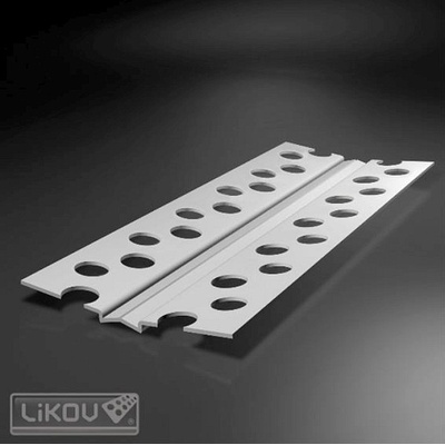 Likov klenbová lišta G-KLF PVC pro ochranu a vyztužení klenbového rohu - 10m