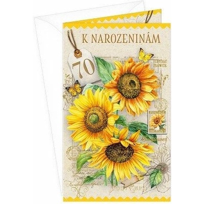 ARGUS Přání k 70.narozeninám 15-6575c70