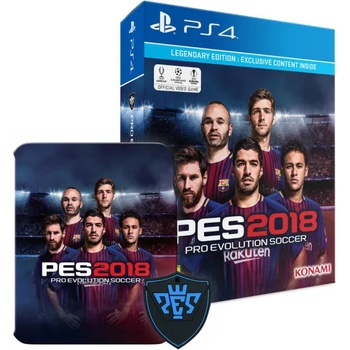 Konami PES 2018 Pro Evolution Soccer [Legendary Edition] (PS4)
