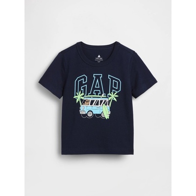GAP Baby tričko s logem Tmavě modrá – Zboží Dáma