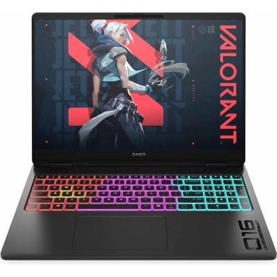 HP Лаптоп HP OMEN MAX 16-ah0074nn (CJ8M7EA), двадесетядрен Intel Core Ultra 7 255HX 1.8/5.2GHz, 16" (40.64 cm) WUXGA 165Hz IPS Anti-Glare Display & GF RTX 5070 8GB, 24GB DDR5, 1TB SSD, 2x Thunderbolt 4, No OS (CJ8M7EA)
