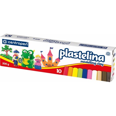 Plastelína Centropen 9560 (10 sada mix)